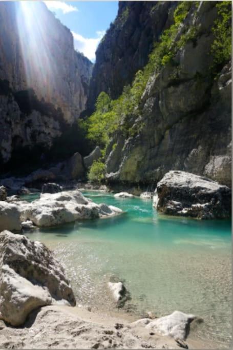 Verdon Secret - L'Escapade Parfaite Leilighet Gréoux-les-Bains Eksteriør bilde